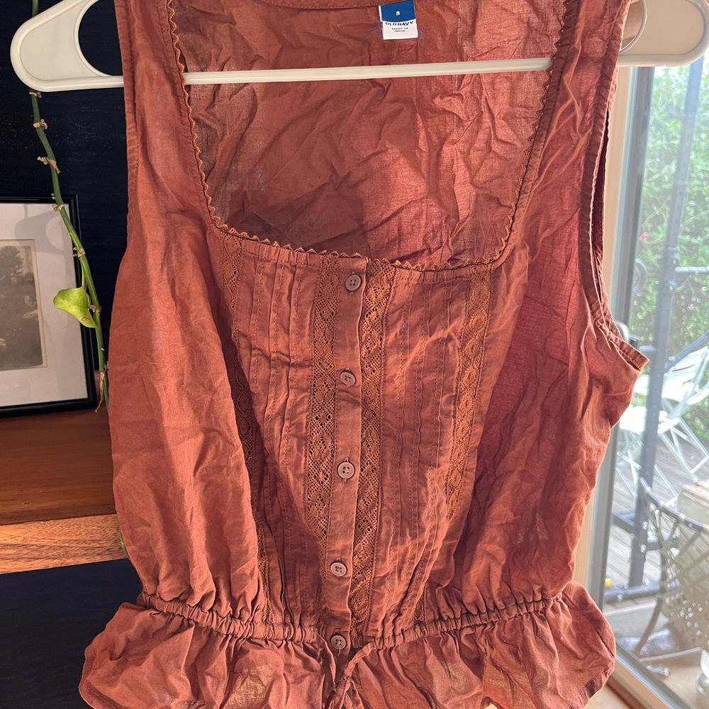 Old Navy Terracotta Tank Top